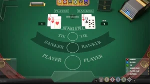 Mini Baccarat demo