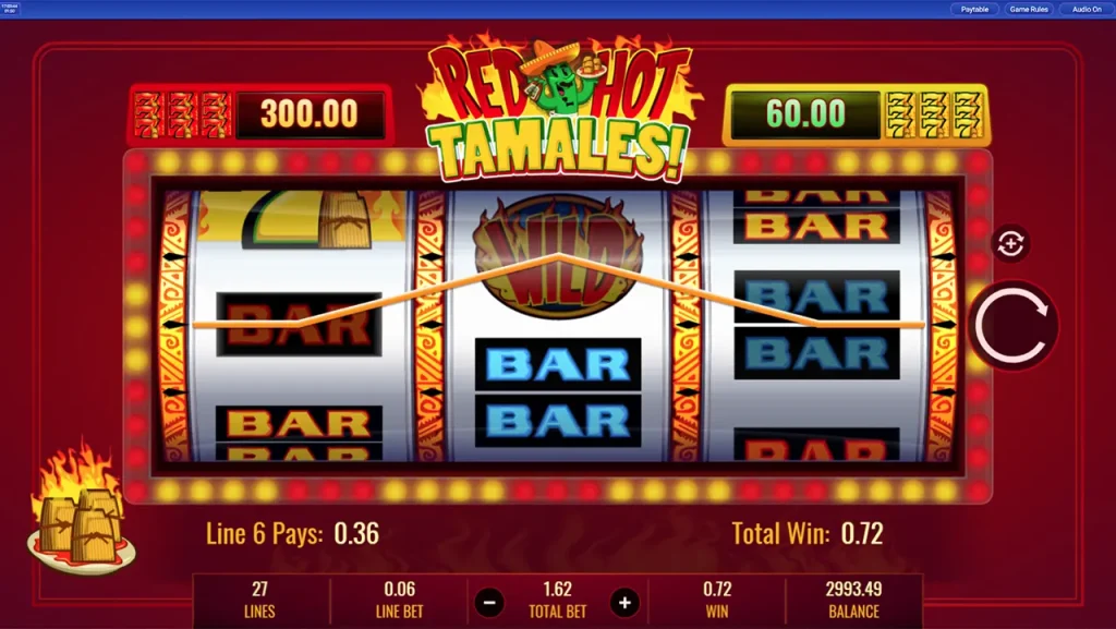 red hot tamale slot machine