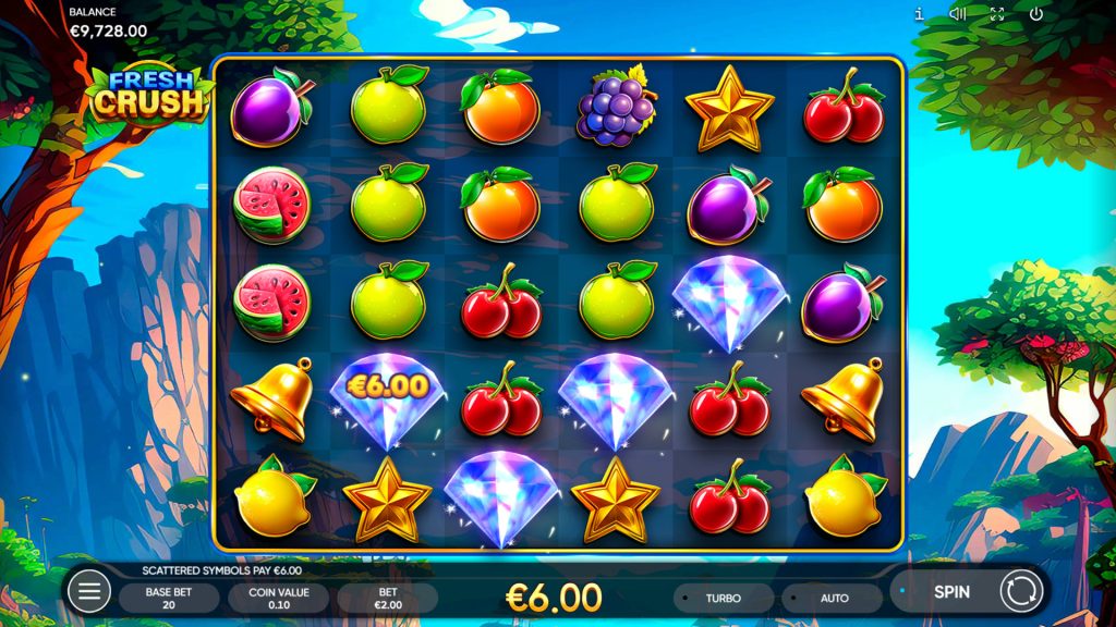 fresh crush slot bonus