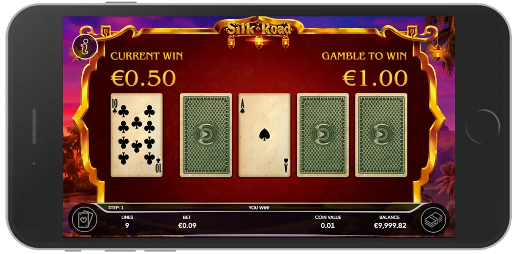 silk road slot risk game