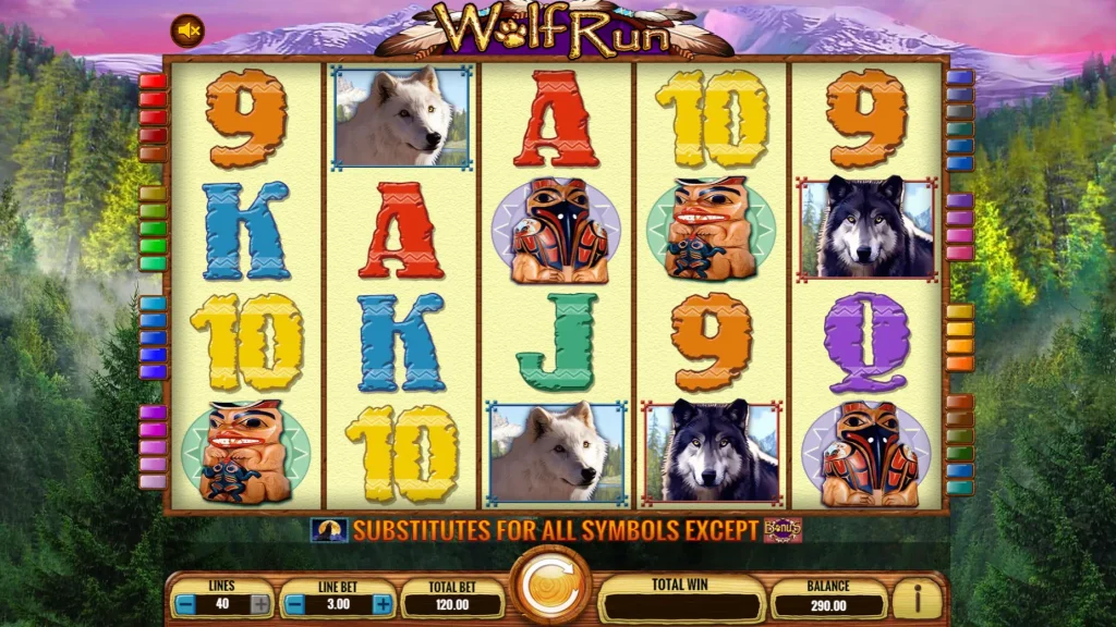 wolf run slot free